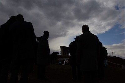 12.03.2021. Uroczystości w przeddzień 78. rocznicy likwidacji krakowskiego getta. Fot. Janusz Ślęzak (IPN)