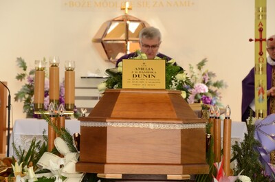 Uroczystości pogrzebowe śp. Amelii Dunin, fot. Żaneta Wierzgacz IPN