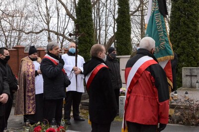 Uroczystości pogrzebowe śp. Amelii Dunin, fot. Żaneta Wierzgacz IPN