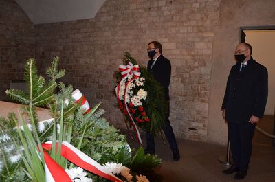 Kraków. Jedenasta rocznica katastrofy smoleńskiej. Fot. Janusz Ślęzak (IPN)