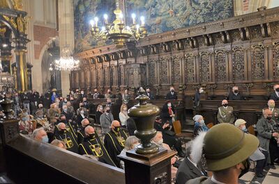 Trzeciomajowe uroczystości 2021 w Krakowie. Fot. Janusz Ślęzak (IPN)