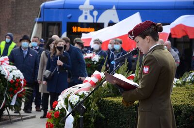 Trzeciomajowe uroczystości 2021 w Krakowie. Fot. Janusz Ślęzak (IPN)