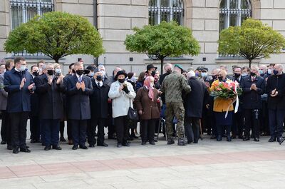 Trzeciomajowe uroczystości 2021 w Krakowie. Fot. Janusz Ślęzak (IPN)