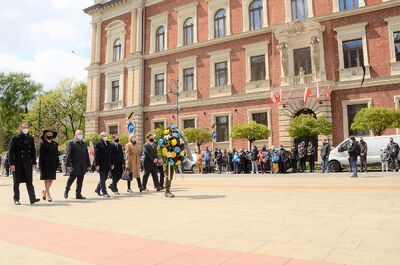 Trzeciomajowe uroczystości 2021 w Krakowie. Fot. Janusz Ślęzak (IPN)