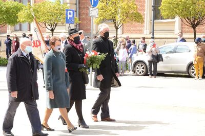 Trzeciomajowe uroczystości 2021 w Krakowie. Fot. Janusz Ślęzak (IPN)