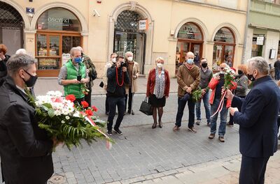 Kraków, 7.05.2021. 44. rocznica śmierci Stanisława Pyjasa. Fot. Janusz Ślęzak (IPN)