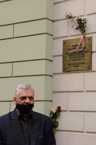 Kraków, 7.05.2021. 44. rocznica śmierci Stanisława Pyjasa. Fot. Janusz Ślęzak (IPN)