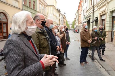 Kraków, 7.05.2021. 44. rocznica śmierci Stanisława Pyjasa. Fot. Janusz Ślęzak (IPN)