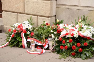 Kraków, 7.05.2021. 44. rocznica śmierci Stanisława Pyjasa. Fot. Janusz Ślęzak (IPN)