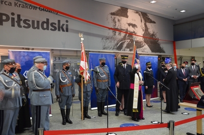 11.05.2021 Józef Piłsudski został patronem dworca PKP Kraków Główny. Fot. Janusz Ślęzak (IPN)