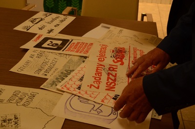 Wystawa „TU rodziła się Solidarność rolników” w Zakliczynie, fot. Żaneta Wierzgacz (IPN)