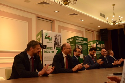 Wystawa „TU rodziła się Solidarność rolników” w Zakliczynie, fot. Żaneta Wierzgacz (IPN)