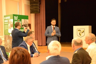 Wystawa „TU rodziła się Solidarność rolników” w Zakliczynie, fot. Żaneta Wierzgacz (IPN)