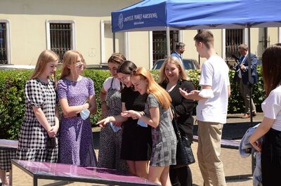 Nowy Sącz, 15.06.2021. Otwarcie wystawy „Gorzki pokój. Traktat ryski 1921”. Fot. Janusz Ślęzak (IPN)