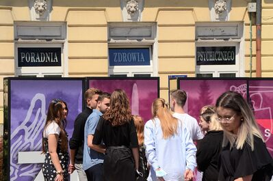 Nowy Sącz, 15.06.2021. Otwarcie wystawy „Gorzki pokój. Traktat ryski 1921”. Fot. Janusz Ślęzak (IPN)