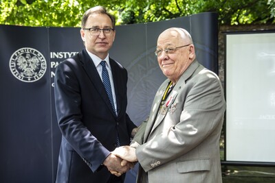 W Krakowie wręczono nagrody honorowe „Świadek Historii” fot. Agnieszka Masłowska (IPN)