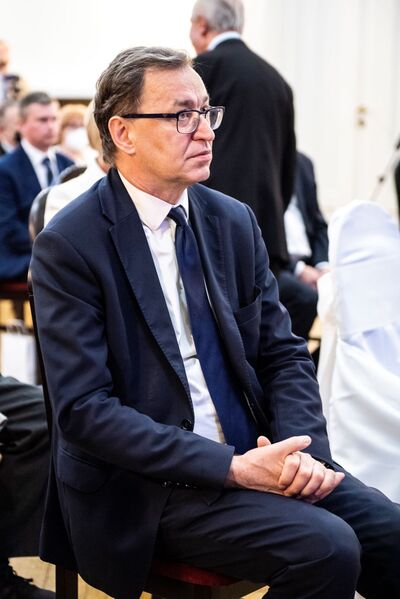 Prezesi IPN oraz Zastępca Dyrektora odznaczeni ryngrafem 400-lecia obecności Zakonu Mniszek Dominikańskich w Krakowie na Gródku - fot. Agnieszka Masłowska (IPN)