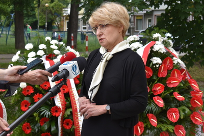 75. rocznica pogromu Żydów w Kielcach - fot. Katarzyna Pronobis (IPN)