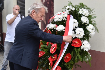 75. rocznica pogromu Żydów w Kielcach - fot. Katarzyna Pronobis (IPN)