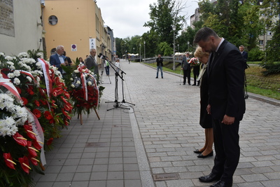 75. rocznica pogromu Żydów w Kielcach - fot. Katarzyna Pronobis (IPN)