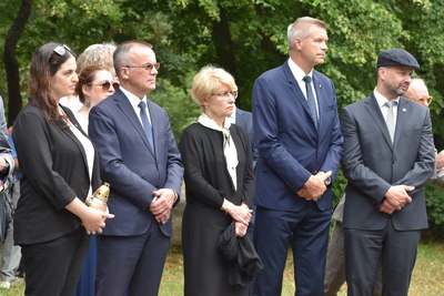 75. rocznica pogromu Żydów w Kielcach - fot. Katarzyna Pronobis (IPN)