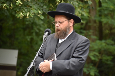 75. rocznica pogromu Żydów w Kielcach - fot. Katarzyna Pronobis (IPN)