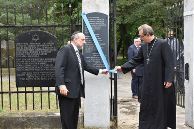 75. rocznica pogromu Żydów w Kielcach - fot. Katarzyna Pronobis (IPN)
