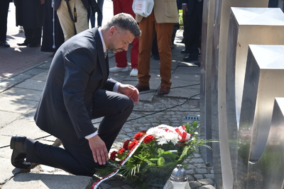 75. rocznica pogromu Żydów w Kielcach - fot. Katarzyna Pronobis (IPN)