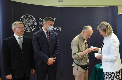 Na „Przystanku Historia” IPN w Krakowie wręczono krzyże WiN. Fot. Janusz Ślęzak (IPN)