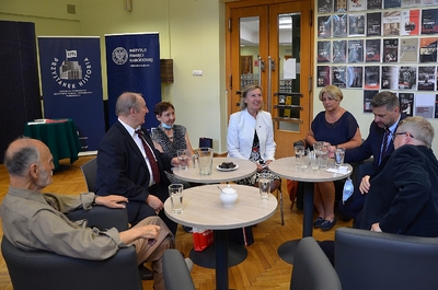 Na „Przystanku Historia” IPN w Krakowie wręczono krzyże WiN. Fot. Janusz Ślęzak (IPN)