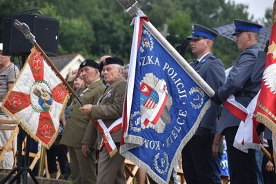12.07.2021. Obchody Dnia Walki i Męczeństwa Wsi Polskiej w Michniowie. Fot. Katarzyna Pronobis (IPN)