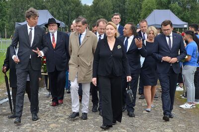 2 sierpnia 2021. Europejski Dzień Pamięci o Holokauście Romów. Fot. Janusz Ślęzak (IPN)