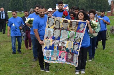 2 sierpnia 2021. Europejski Dzień Pamięci o Holokauście Romów. Fot. Janusz Ślęzak (IPN)