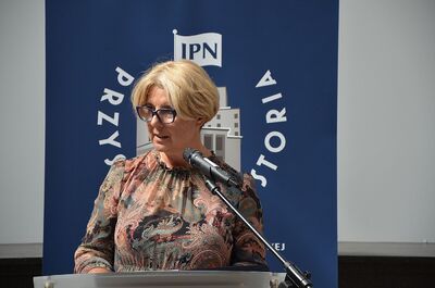 Wystawa o bł. bp. Grzegorzu Chomyszynie na Przystanku Historia IPN w Krakowie. Fot. Janusz Ślęzak (IPN)