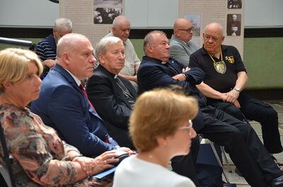 Wystawa o bł. bp. Grzegorzu Chomyszynie na Przystanku Historia IPN w Krakowie. Fot. Janusz Ślęzak (IPN)