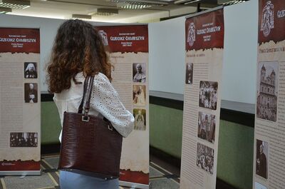 Wystawa o bł. bp. Grzegorzu Chomyszynie na Przystanku Historia IPN w Krakowie. Fot. Janusz Ślęzak (IPN)