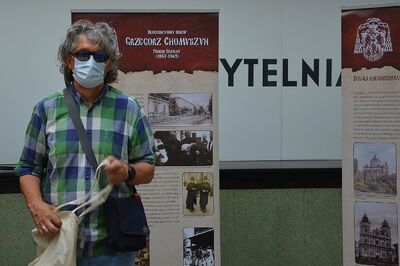 Wystawa o bł. bp. Grzegorzu Chomyszynie na Przystanku Historia IPN w Krakowie. Fot. Janusz Ślęzak (IPN)