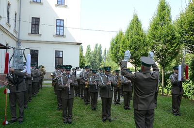 Odsłonięcie pomnika Pála Telekiego w Krakowie. Fot. Janusz Ślęzak (IPN)