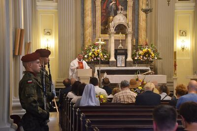 W Krakowie odsłonięto tablicę upamiętniającą gen. Franciszka Latinika. Fot. IPN