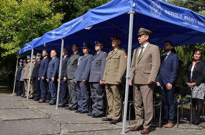 75. rocznica rozbicia więzienia św. Michała w Krakowie. Fot. Janusz Ślęzak (IPN)