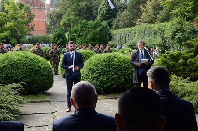 75. rocznica rozbicia więzienia św. Michała w Krakowie. Fot. Janusz Ślęzak (IPN)