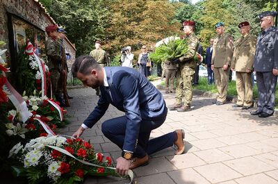 75. rocznica rozbicia więzienia św. Michała w Krakowie. Fot. Janusz Ślęzak (IPN)
