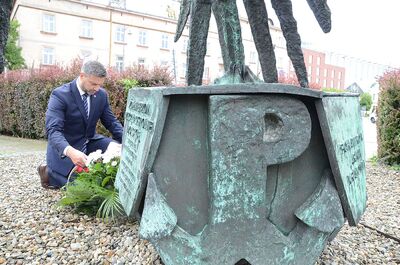 55. rocznica śmierci gen. Tadeusza Komorowskiego „Bora”. Fot. Janusz Ślęzak (IPN)