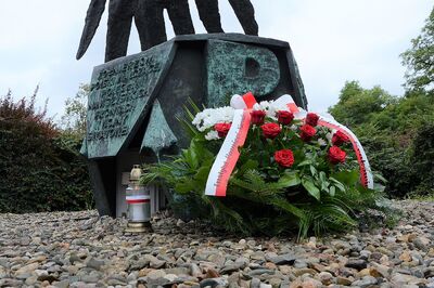 55. rocznica śmierci gen. Tadeusza Komorowskiego „Bora”. Fot. Janusz Ślęzak (IPN)