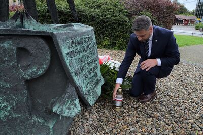 55. rocznica śmierci gen. Tadeusza Komorowskiego „Bora”. Fot. Janusz Ślęzak (IPN)