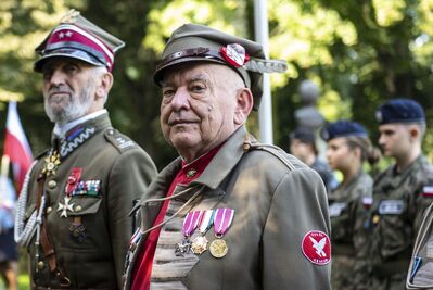 W Krakowie uczczono 75. rocznicę śmierci Danuty Siedzikówny „Inki”. Fot. Agnieszka Masłowska (IPN)