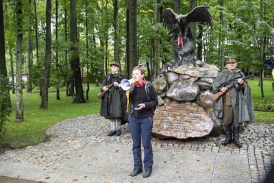 XV Rajd Szlakami Żołnierzy Wyklętych im. „Ognia”. Fot. Agnieszka Masłowska (IPN)