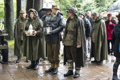 XV Rajd Szlakami Żołnierzy Wyklętych im. „Ognia”. Fot. Agnieszka Masłowska (IPN)