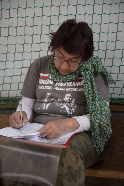 XV Rajd Szlakami Żołnierzy Wyklętych im. „Ognia”. Fot. Agnieszka Masłowska (IPN)