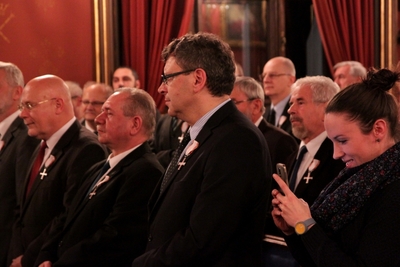 Uroczystość wręczenia Krzyży Wolności i Solidarności – Kraków, 8 listopada 2016